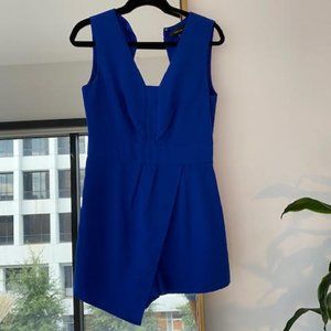 Royal blue romper